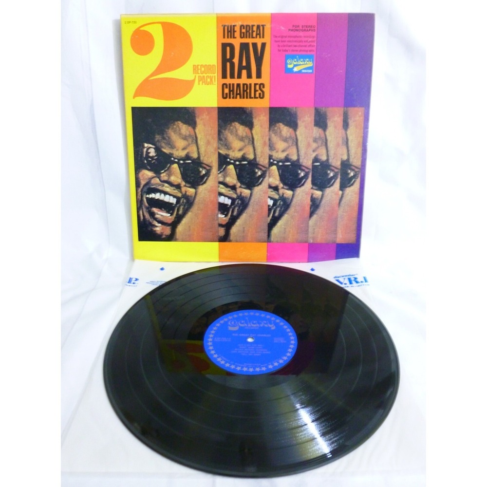 The Great Ray Charles - Double Vinyl LP - 2 DP-720 -